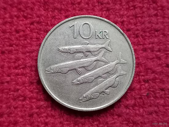 Исландия 10 крон 1987 г. Ал-5