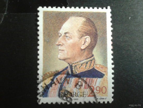 Норвегия 1988 король Олаф 5