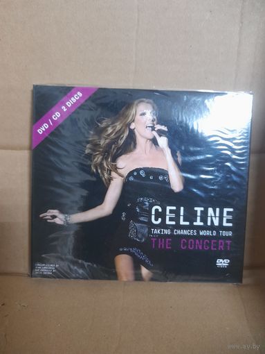 CELINE DION   " TAKING CHANCES WORLD TOUR. THE CONCERT "  DVD/CD 2discs  2010 SEALED