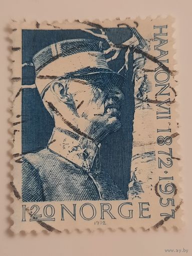 Норвегия 1972. Haakon VII 1872-1957