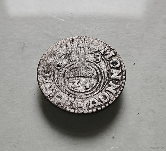 Полторак 1648 г., Кристина Ваза, Шведская Ливония, Рига лот шв-1,3