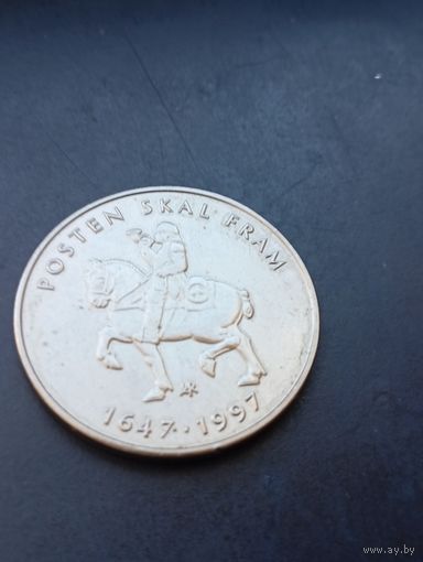 Норвегия 20 крон 1997 Юбилейная  Норвежская почтовая служба