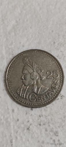 Гватемала 25 сентавос 2000