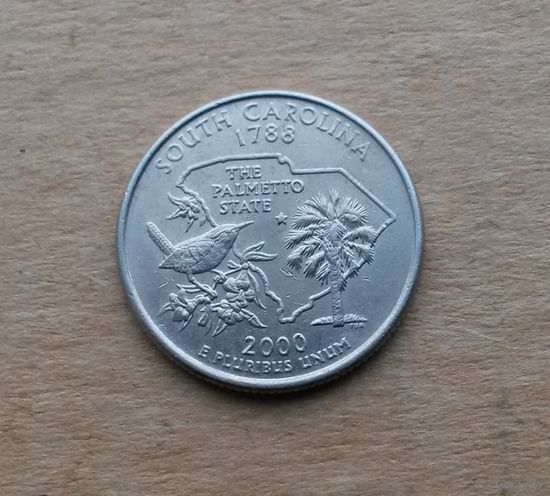 США, квотер 2000 г., штаты, Южная Каролина, Р