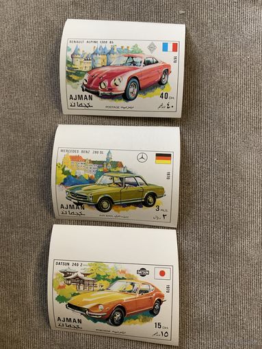 ОАЭ. Аджман 1970. Автомобили