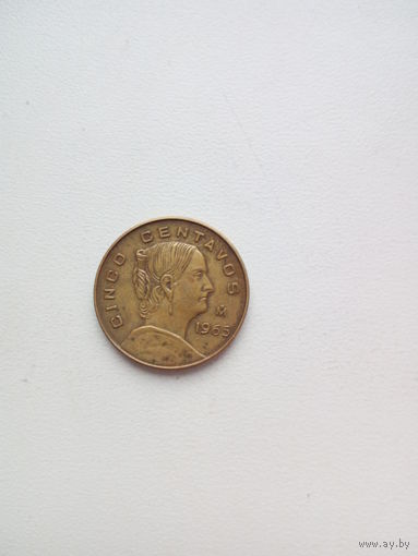 5 сентаво 1965г.Мексика