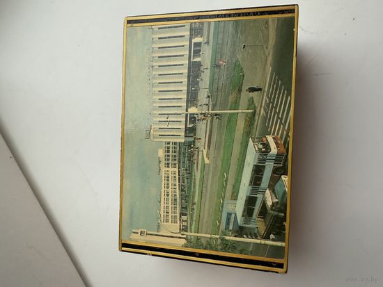 Шкатулка город СССР