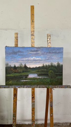 Закат на реке