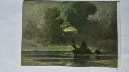 Дюпре. Морской отлив в Нормандии. 1929. ГИЗ