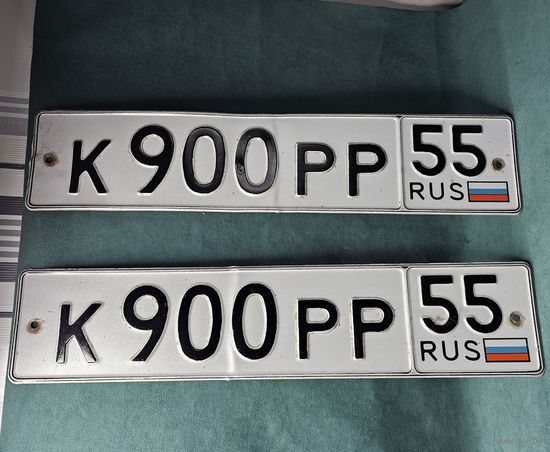 Старт с 1 Рубля !!! Красивый K900PP 55 В коллекцию Автомобильный номер РОССИИ РФ табличка Омск !!!