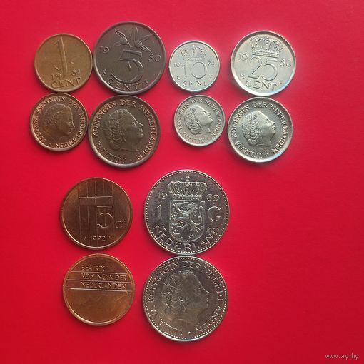 Нидерланды (6 монет)