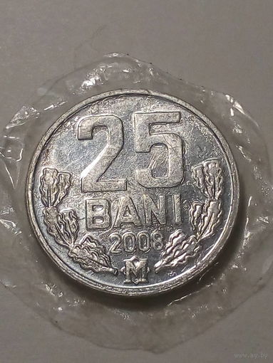 25 бани Молдова 2005 год