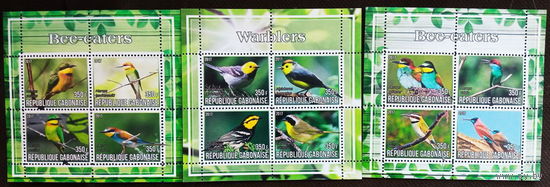 СЕРИЯ Блоков птицы  фауна MNH