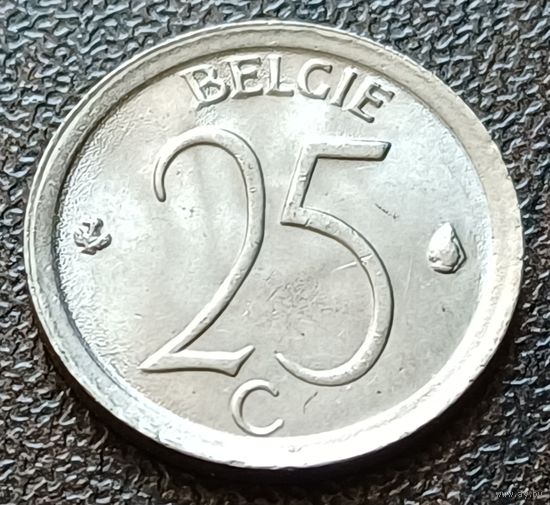 Бельгия 25 сантимов, 1971   BELGIE   ( 2-1-7 )