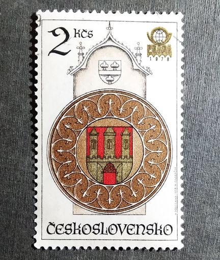 Марка Чехословакия 1978 год