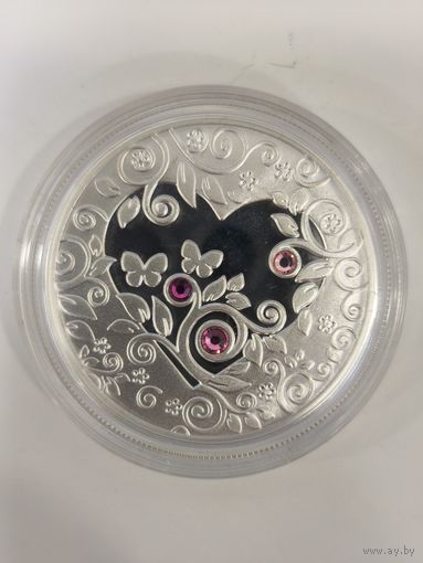 20 рублей 2010 год, Серебро 925, Маё сэрца, Мое сердце. Тираж 10,000. Редкая  С 1 рубля БЕЗ МИН.ЦЕНЫ!!!