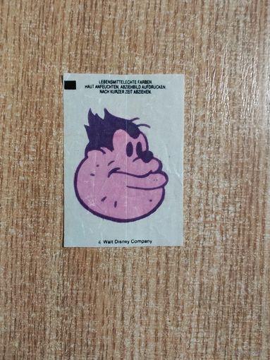 Вкладыши от жвачки Дональд Дак Гуфи Чёрный Пит - Walt Disney Company