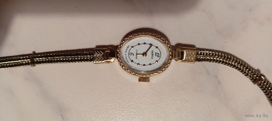 Винтажнве часы Чайка, мех. 1301, позолота