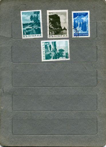 Болгария, 1957-59,  ФЛОРА  ЛЕСА  "СБОРКА "   4м