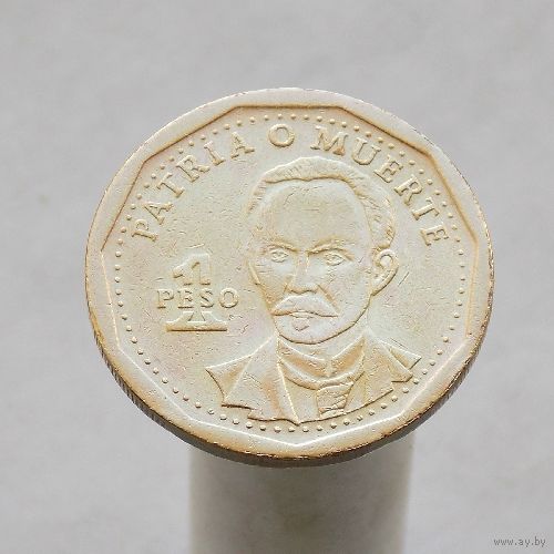 Куба 1 песо 2002