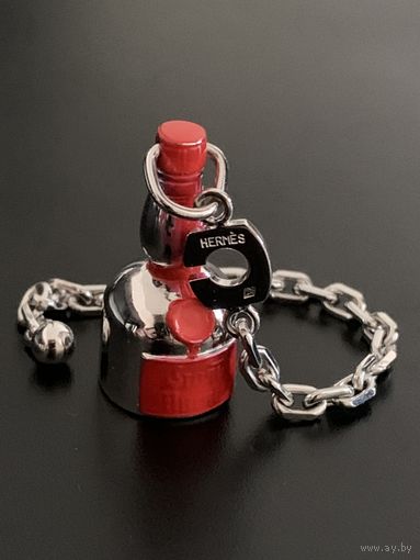 Серебряный брелок HERMES - Редкость