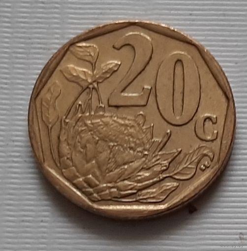20 центов 2010 г. ЮАР