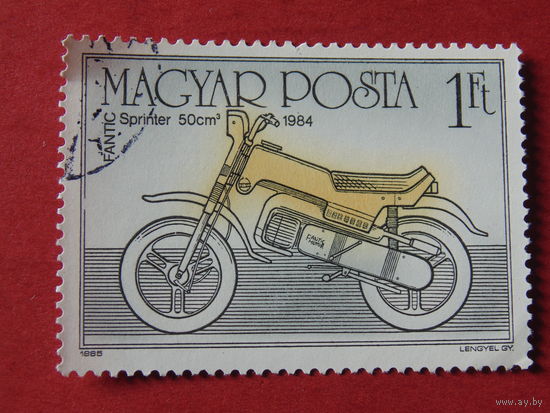 Венгрия 1985 г. Мото.