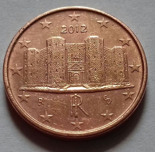 1 евроцент, Италия 2012 г.