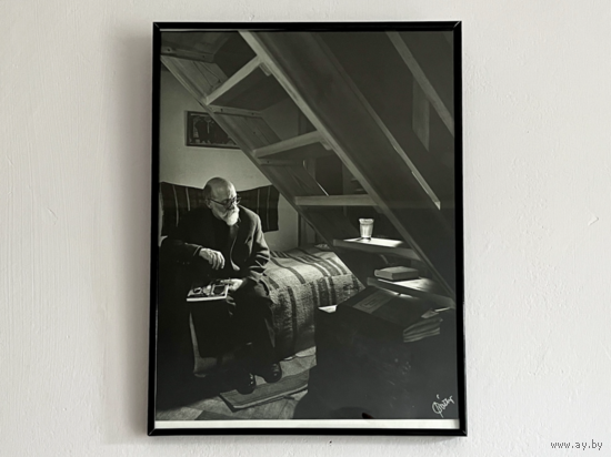 Подписная фотография в раме 30 х 40см Istvan Toth
