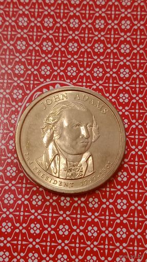 США 1 доллар 2007 D 2 президент Adams
