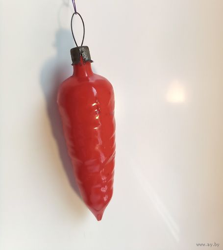 Ёлочная игрушка морковь