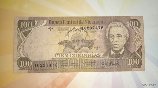 Никарагуа 100 кордоба 1984г