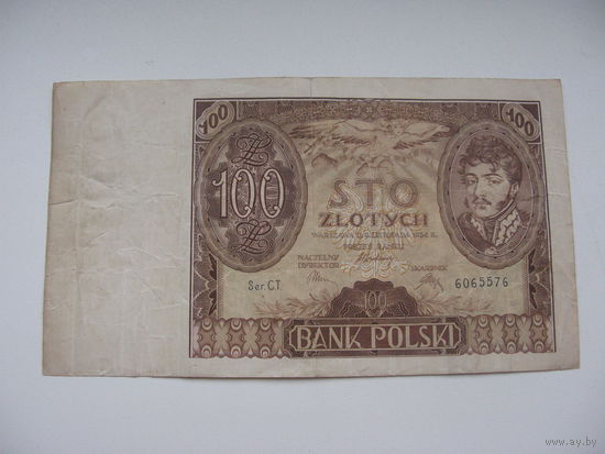 Польша 100 злотых 1934