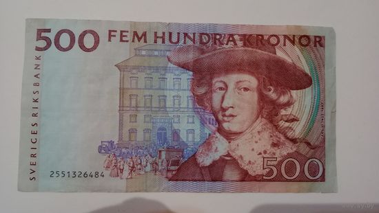 Швеция 500 крон 1995-1997