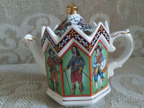Коллекционный чайник фарфор SADLER Англия