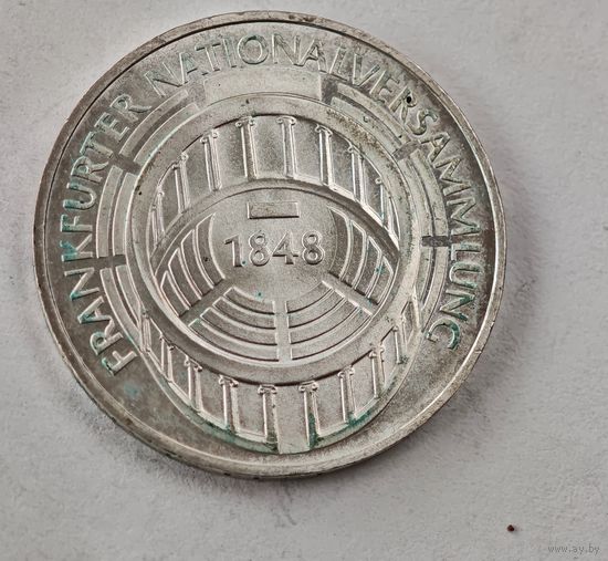 1973 год Германия 5 марок     серебро