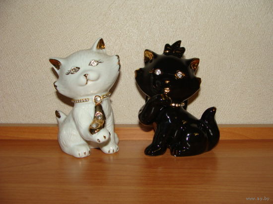 Кошка, кот фарфор
