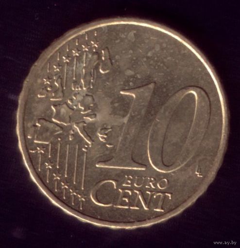 10 центов 2002 год J Германия 2