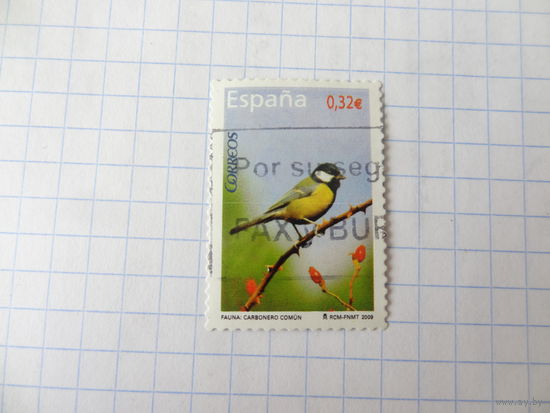 Марка синица. Испания. 2009