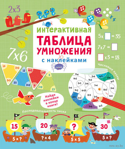 Интерактивная таблица умножения