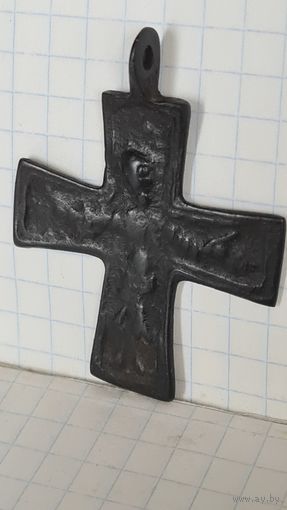 С 1 РУБЛЯ ! БОЛЬШОЙ СТАРИННЫЕ КРЕСТИК НАТЕЛЬНЫЙ