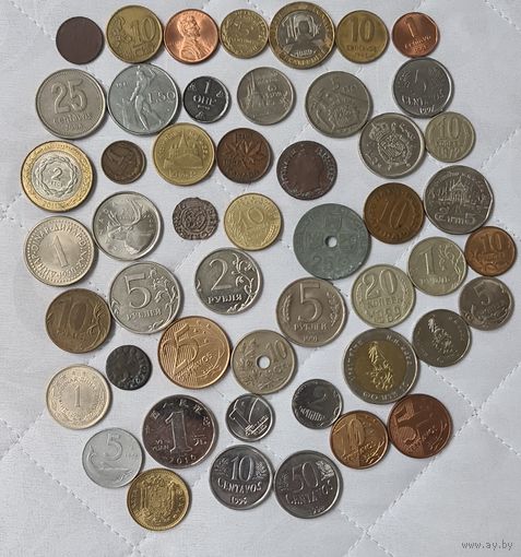 50 монет без повторов 11