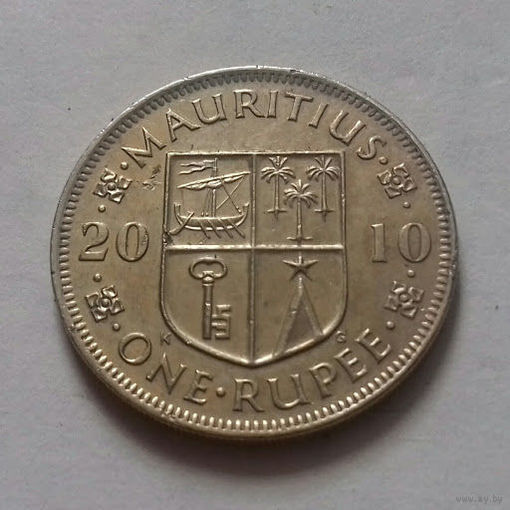 1 рупия, Маврикий 2010 г.
