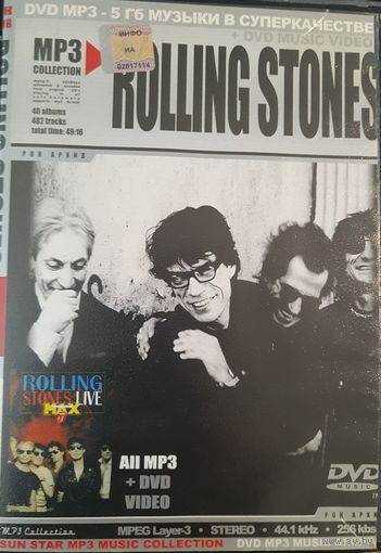 DVD-9 MP3 Rolling Stones. DVD Video Rolling Stones Live Max