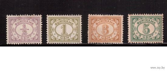 Суринам-1913,(Мих.74-83)  * , Стандарт