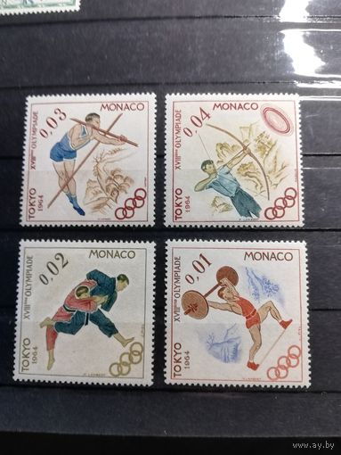 Монако 1964 спорт