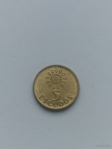 Португалия 5 эскудо 1998 год