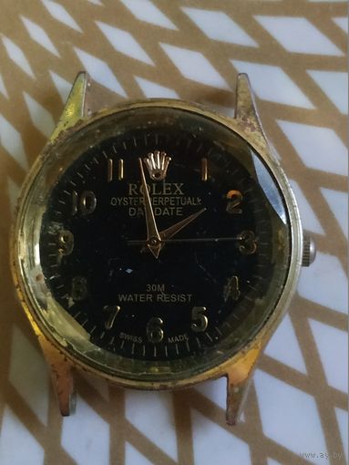 Часы наручные ROLEX ,   тикают. Состояние на скане.