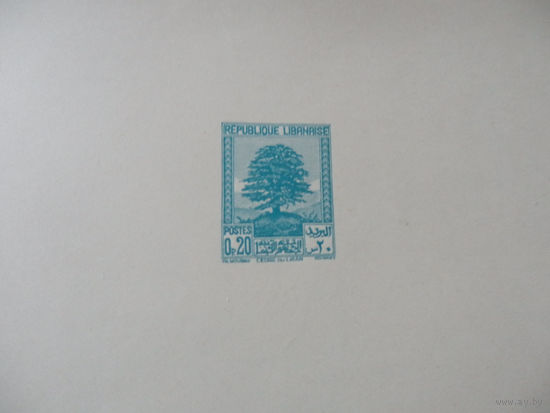 Флора. Дерево. Липан. 1937. 1 блок. Michel N 205 (- е)