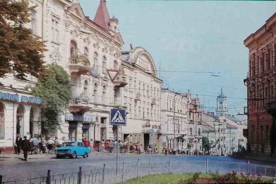 Черновцы улица В. И. Ленина